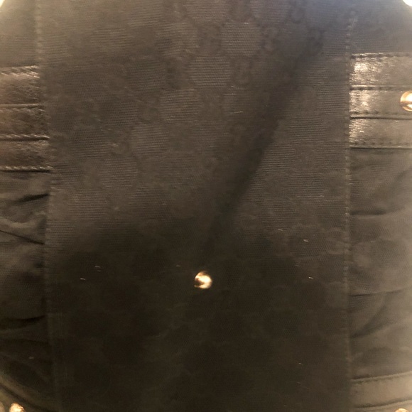 GUCCI Black Monogram GG Interlocking GG Boston - Picture 5 of 5